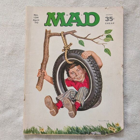 Vintage MAD Comic Magazine Lot of 3 No. 134/164/357 70s 90s - Picture 2 of 11